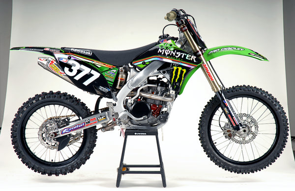 2009 Pro Circuit Graphic Kit Kawasaki